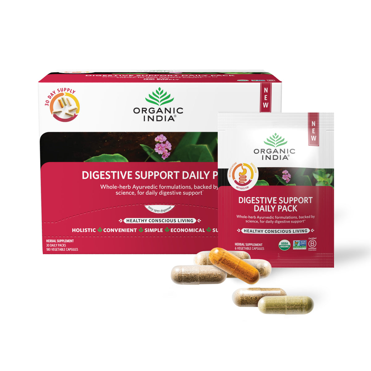Organic digestive support