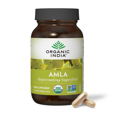 Organic Amla Supplement Capsules