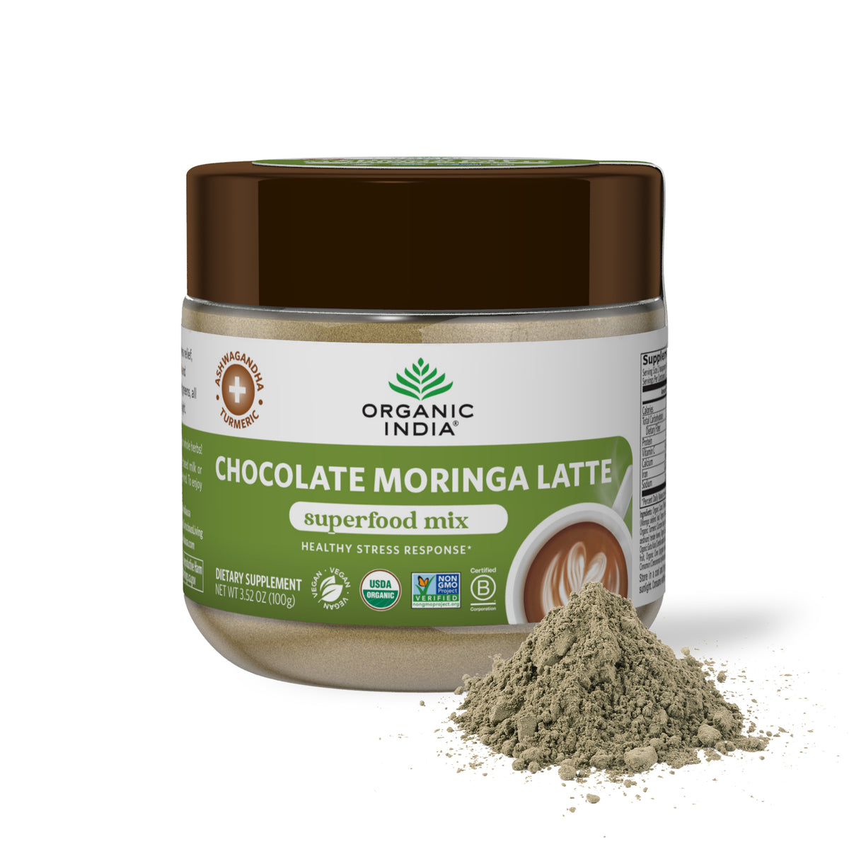 Chocolate Moringa Latte | Organic India