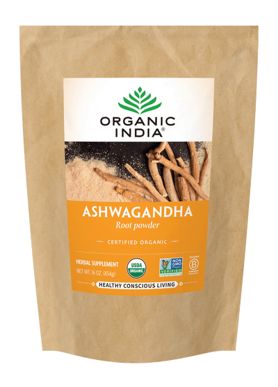 Organic Ashwagandha Root Powder 1lb bag