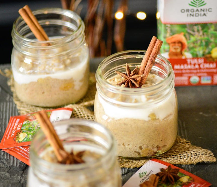 Healthy Chai-spiced Rice Pudding