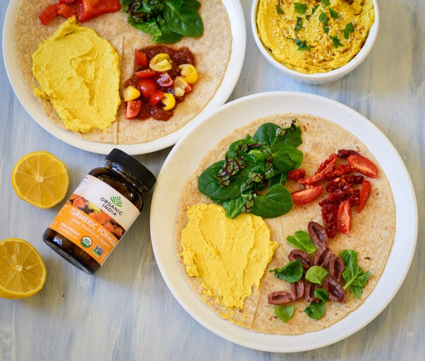 Sunny Turmeric Hummus