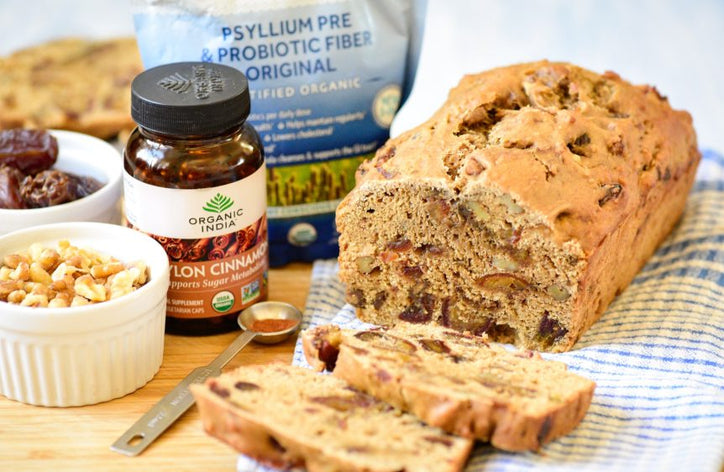Cinnamon Date Walnut Loaf