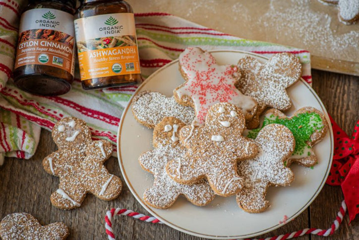 Ashwagandha Gingerbread Cookies
