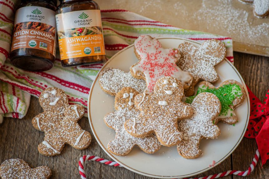 Ashwagandha Gingerbread Cookies