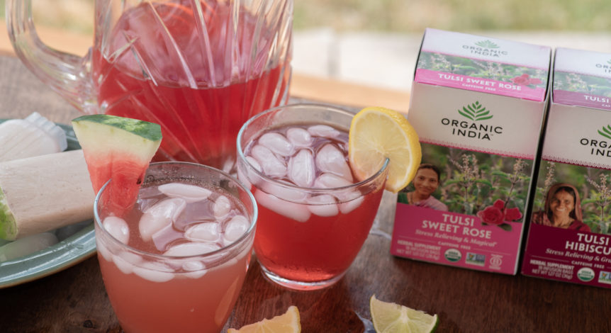 Iced Tulsi Coolers: Functional Refreshment