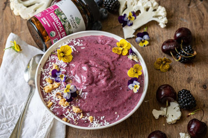 Cherry Hormone-Balancing Smoothie Bowl