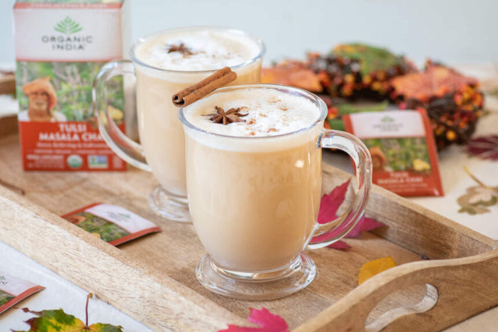 Classic Chai Tea Latte with Tulsi