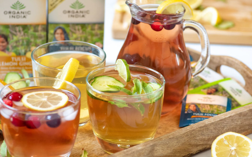 Refreshing Detox Iced Tea: 3 Ways