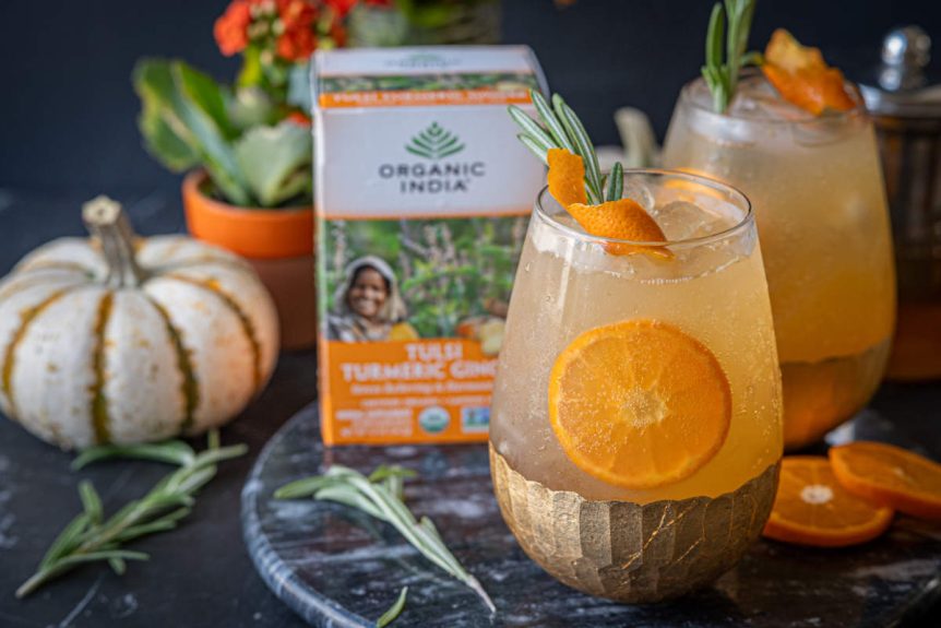 Turmeric Ginger Mocktail Mule