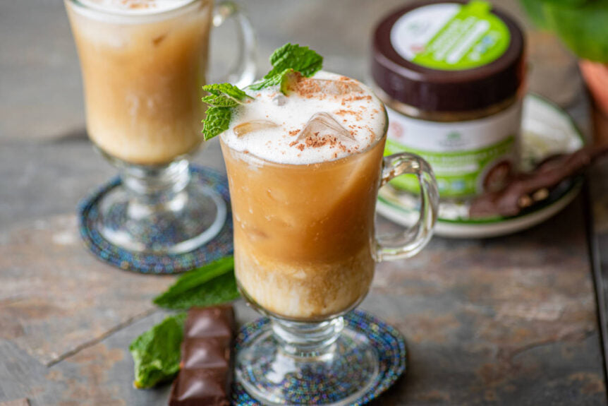 Iced Chocolate Moringa Latte
