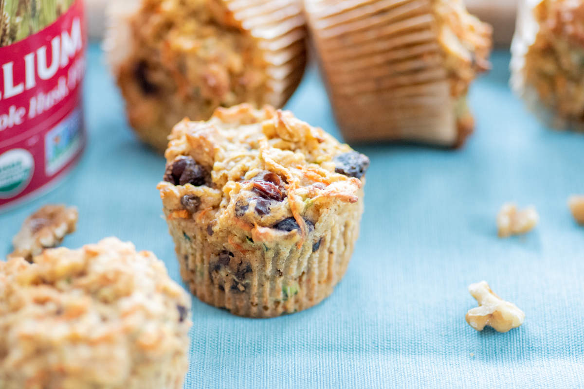 Sunshine Morning Glory Muffins (Vegan, Gluten‑Free, Fiber‑Rich)