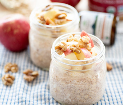 Apple Pie Overnight Oats