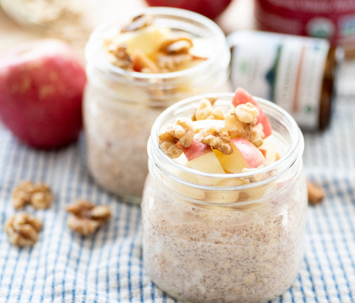 Apple Pie Overnight Oats