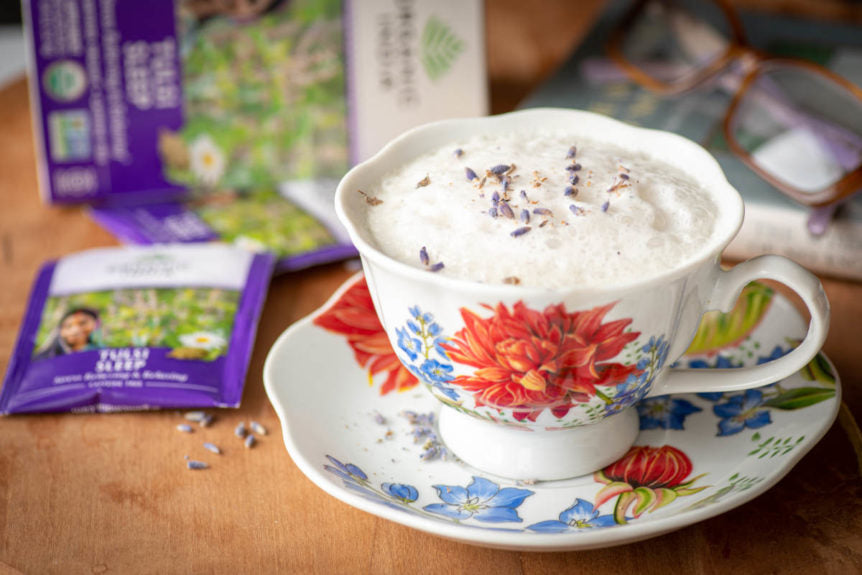 Dreamy Lavender Sleep Tea Latte Recipe