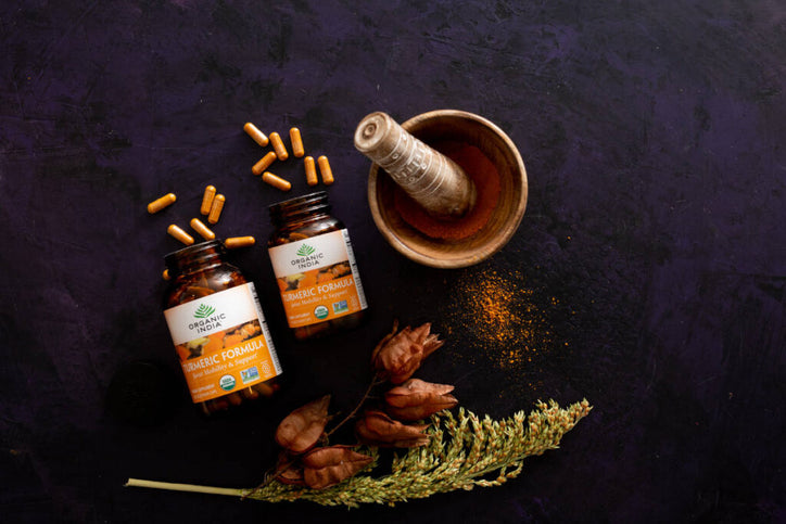 turmeric capsules ayurvedic herb for immune support