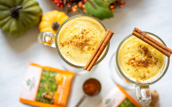 Amazing Homemade Turmeric Pumpkin Spice Latte