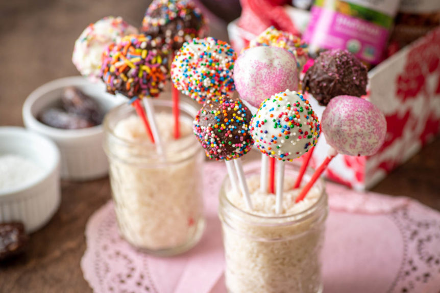 Herb-Infused Valentine’s Day Cake Pop Recipe