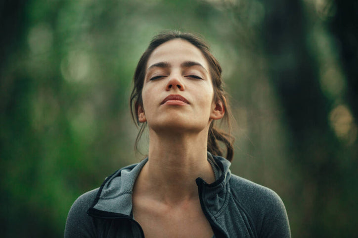 What is conscious breathing?
