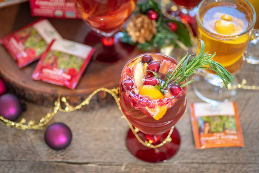 2 Winter Mocktails: Spiced Tea Sangria & Hot Not Toddy
