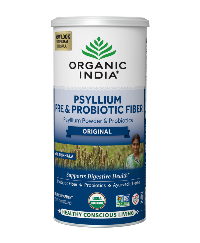 Original Psyllium Pre & Probiotic Fiber Canister, 10oz