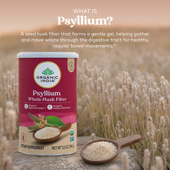 organic psyllium whole husk fiber