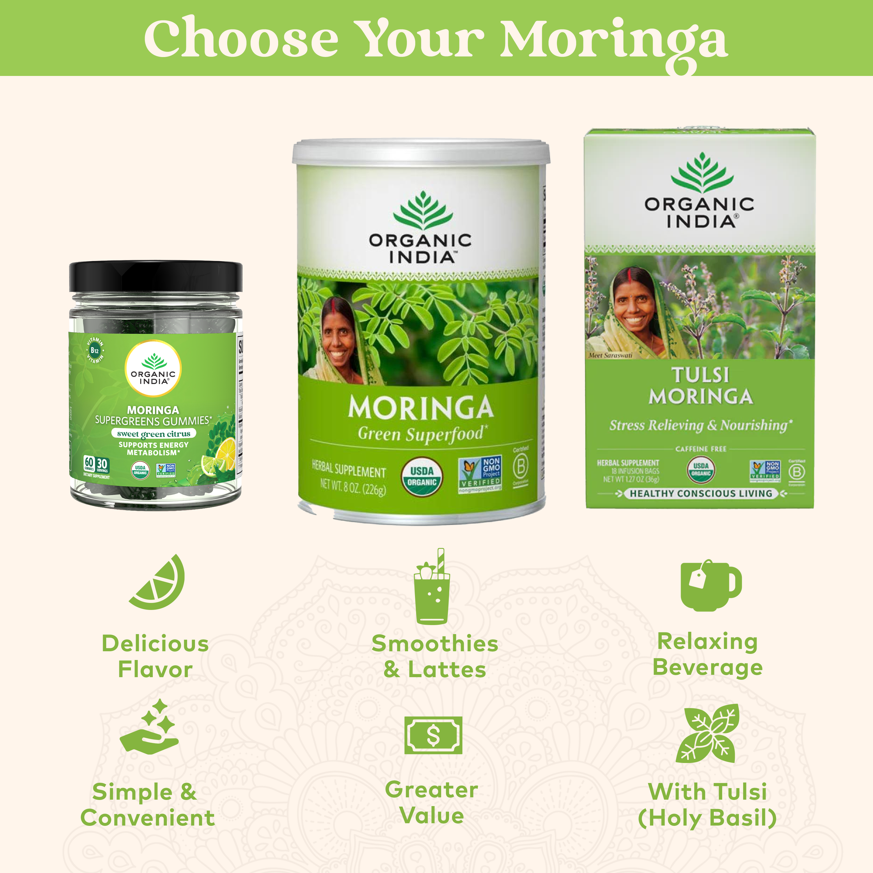 Moringa Supergreens Gummies