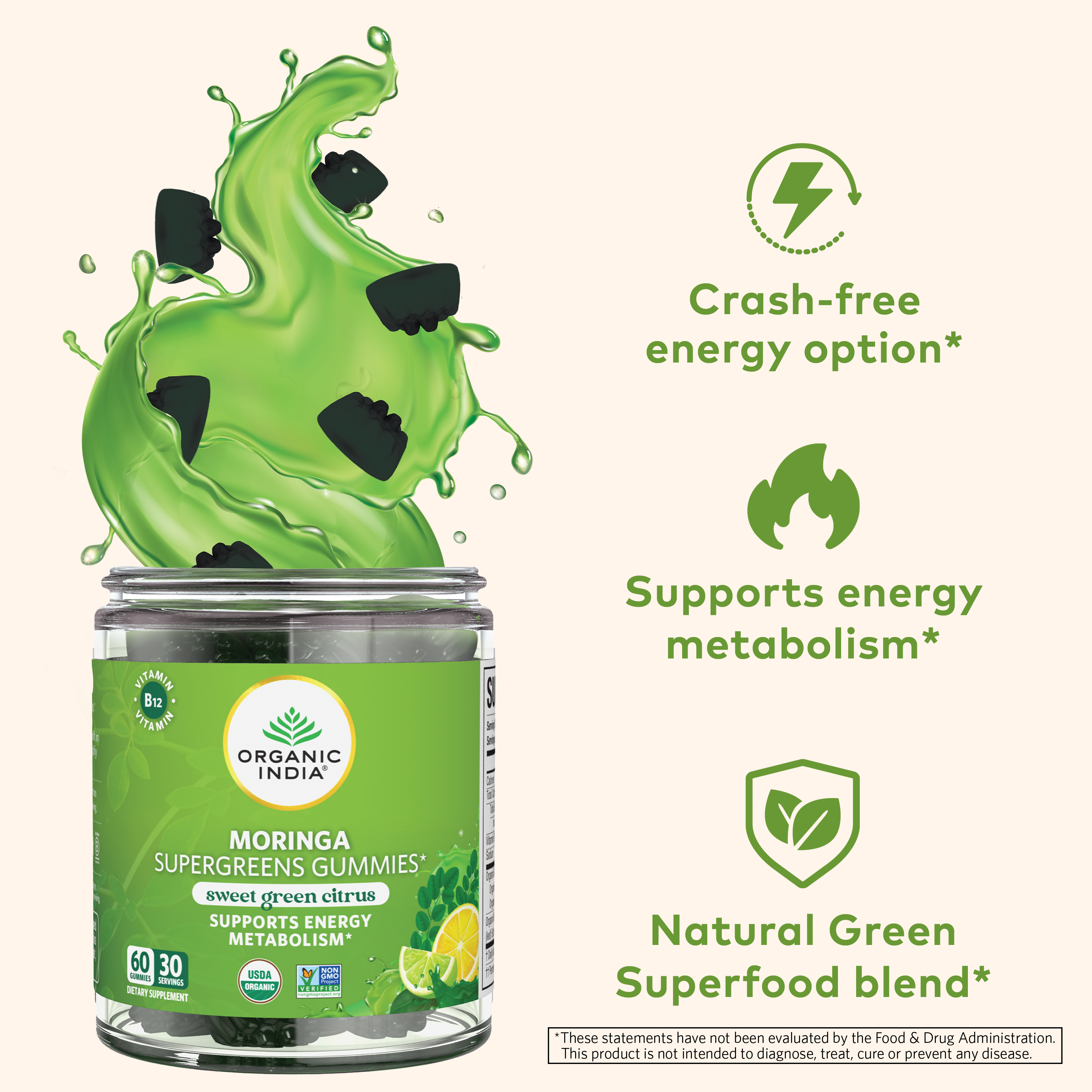 Moringa Supergreens Gummies