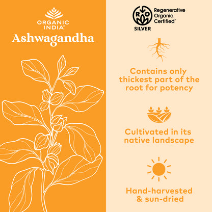 Ashwagandha Capsules Supplement | Organic India