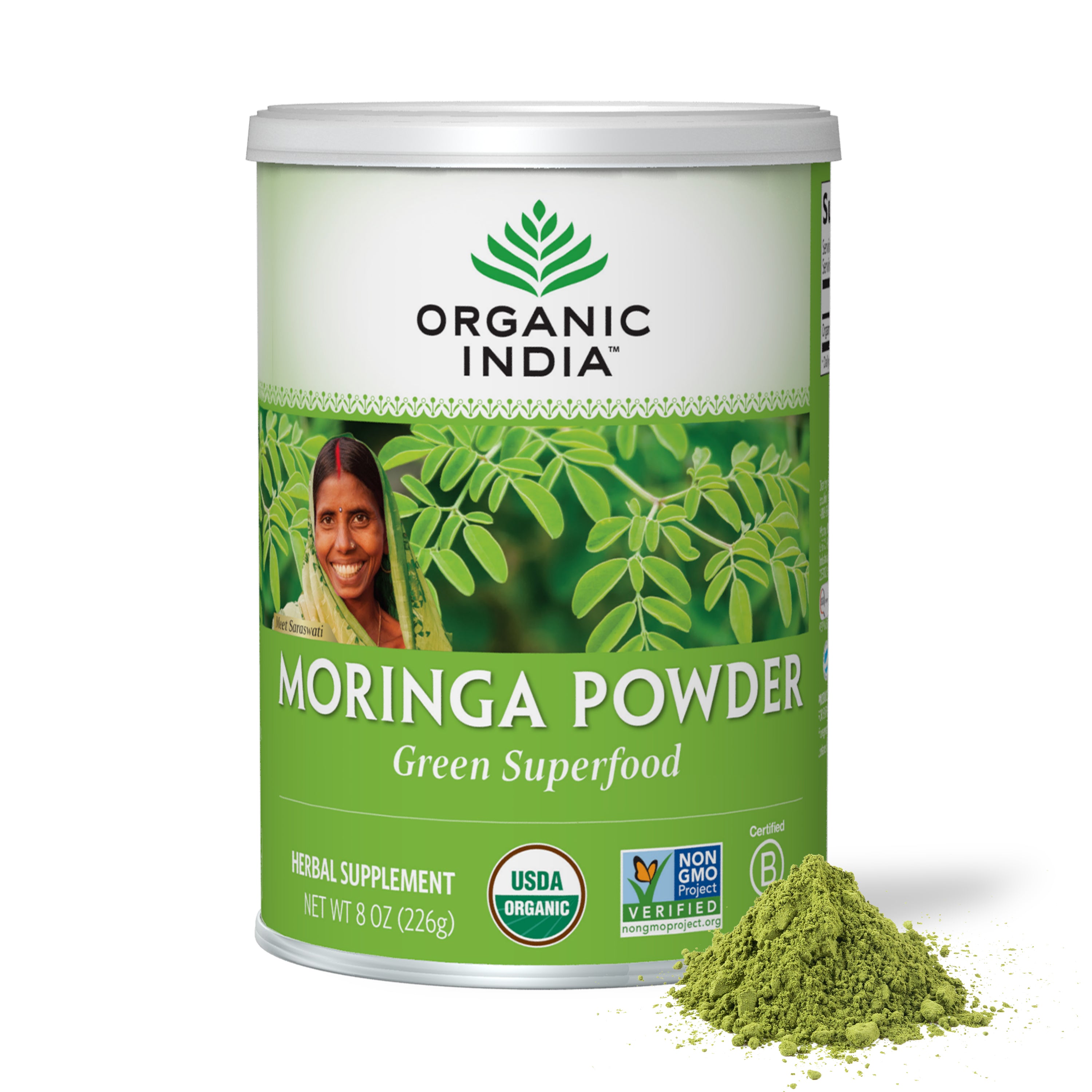 Organic India Moringa Powder 8 oz