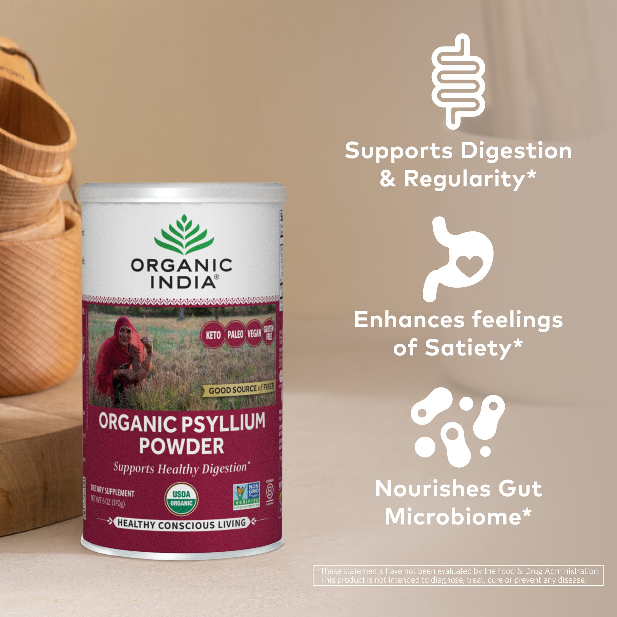 organic psyllium powder digestive benefits