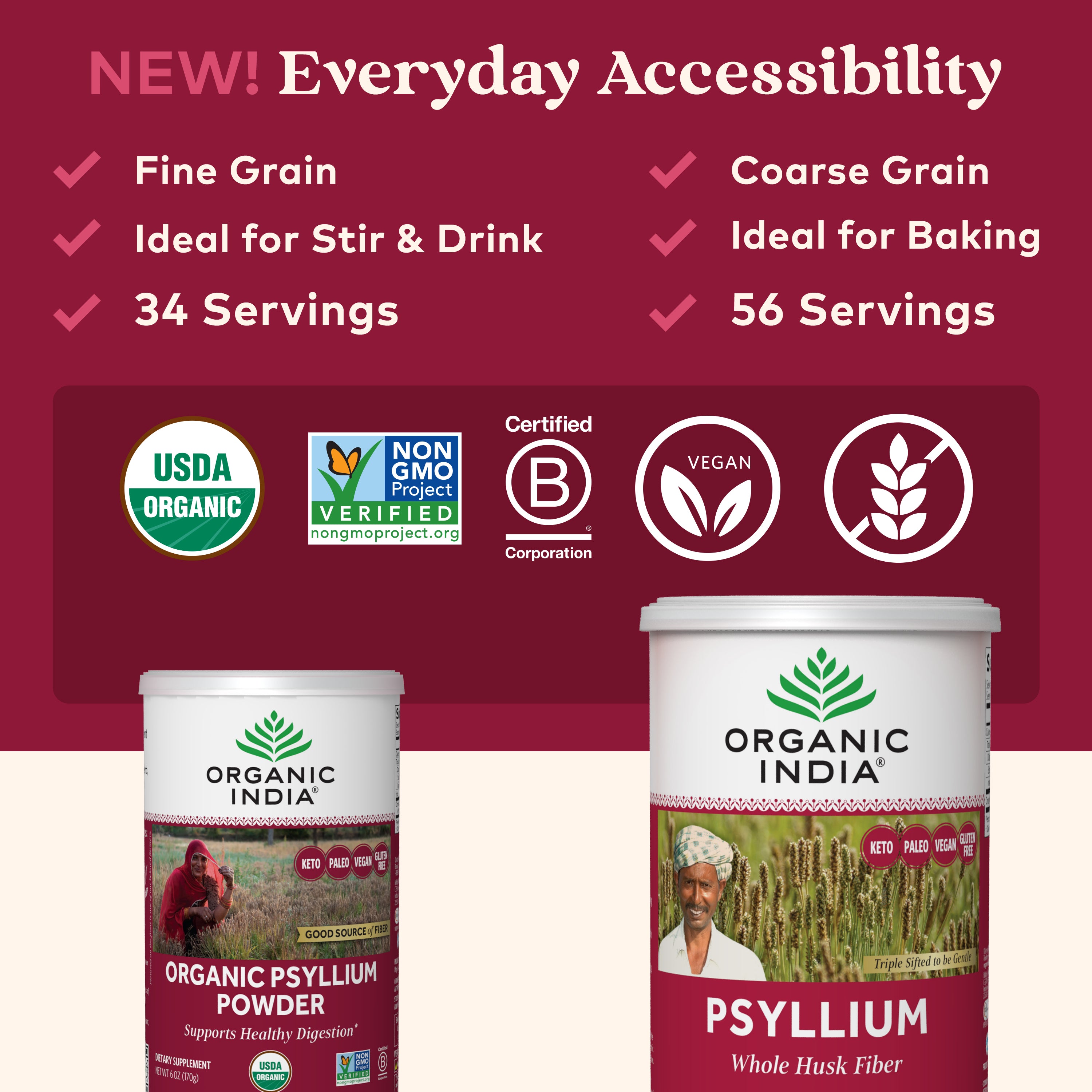 organic psyllium powder vs whole husk