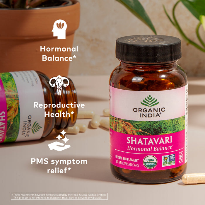 Shatavari Herbal Supplement for Women | Organic India Organic India USA Shatavari Herbal Supplement for Women | Organic India Organic India USA