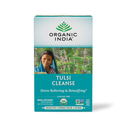 Organic Tulsi Cleanse Tea, 18 Count