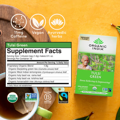 Tulsi Green Tea