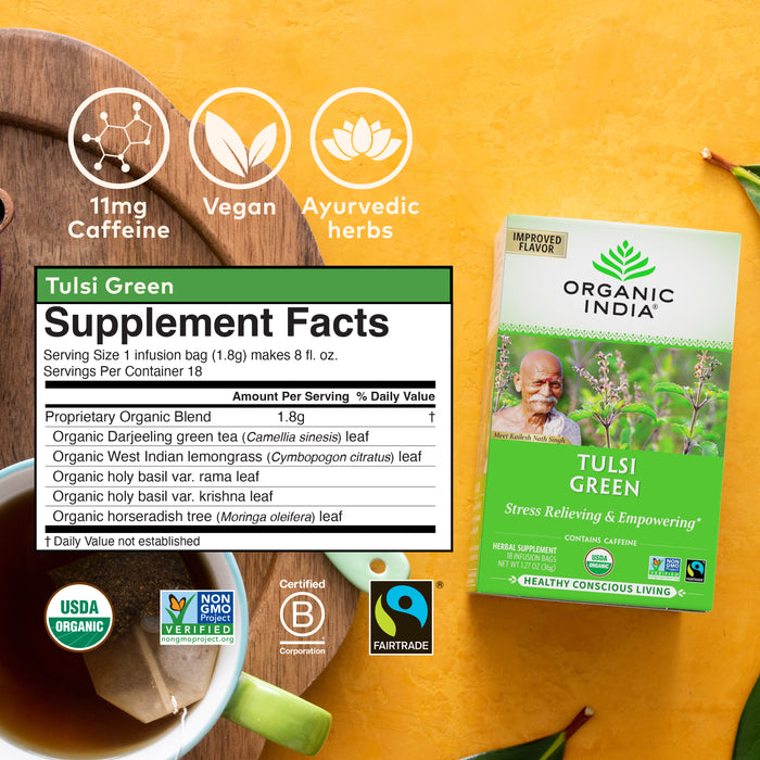 Tulsi Green Tea