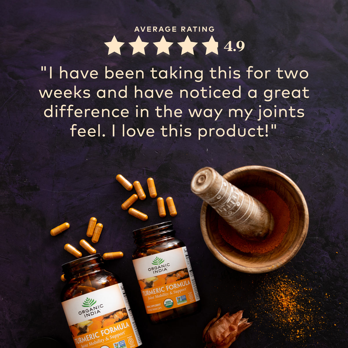 Organic Turmeric Capsules Organic India Organic India USA