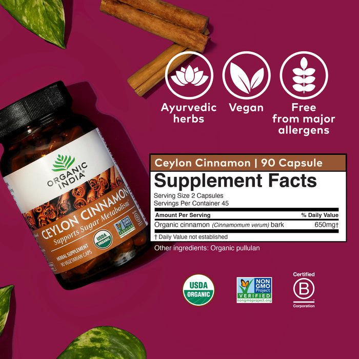 Ceylon Cinnamon Capsules