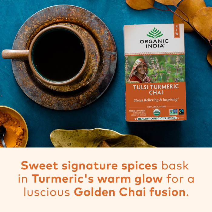 Tulsi Turmeric Chai