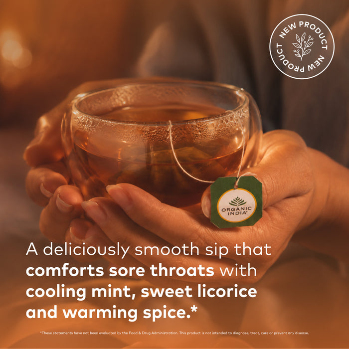 throat care tea flavor