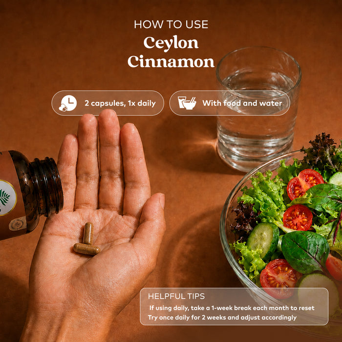 Ceylon Cinnamon Capsules