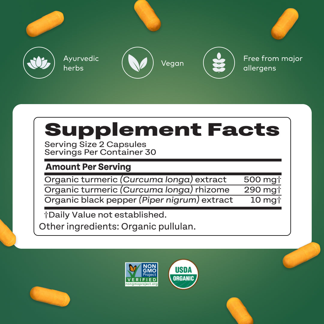 Extra Strength Turmeric Capsules