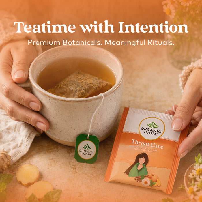 organic throat care tea lifestyle