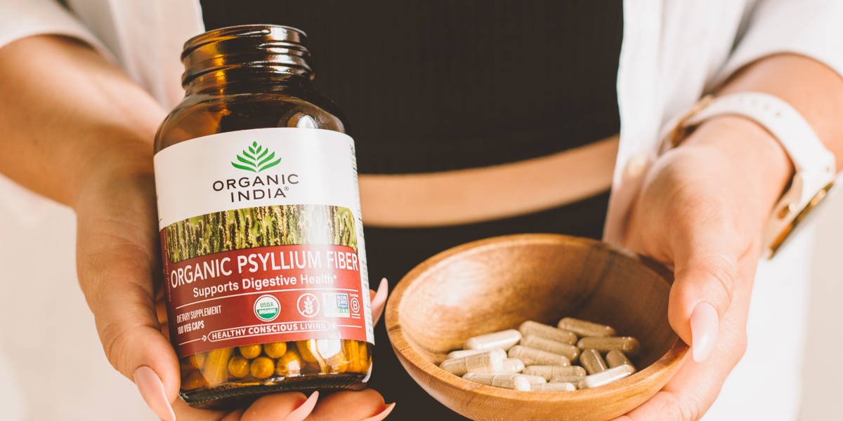 Psyllium Capsules Organic India USA Psyllium Capsules Organic India USA