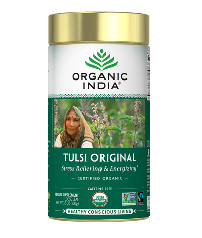 Organic Tulsi Original Tea, Loose Leaf Canister