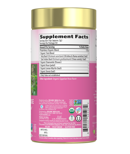 Tulsi Sweet Rose Canister