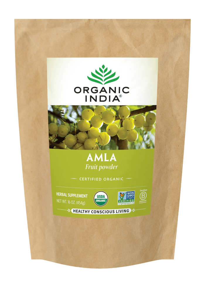 Organic Amla Fruit Powder 1lb Bag